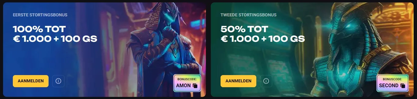 Amonbet Casino Bonussen en promoties