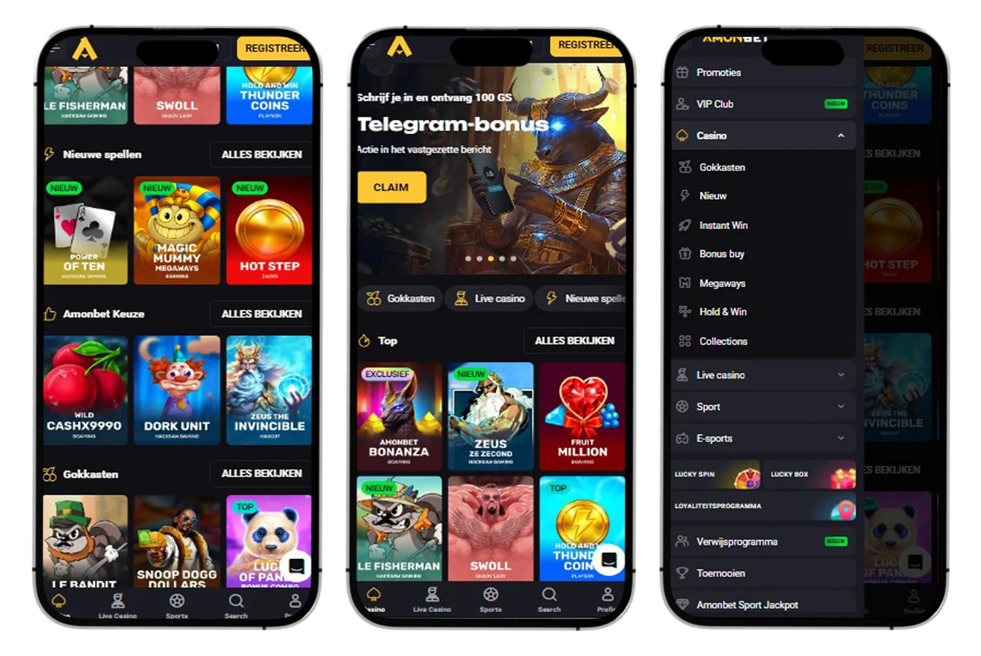 Amonbet Casino app